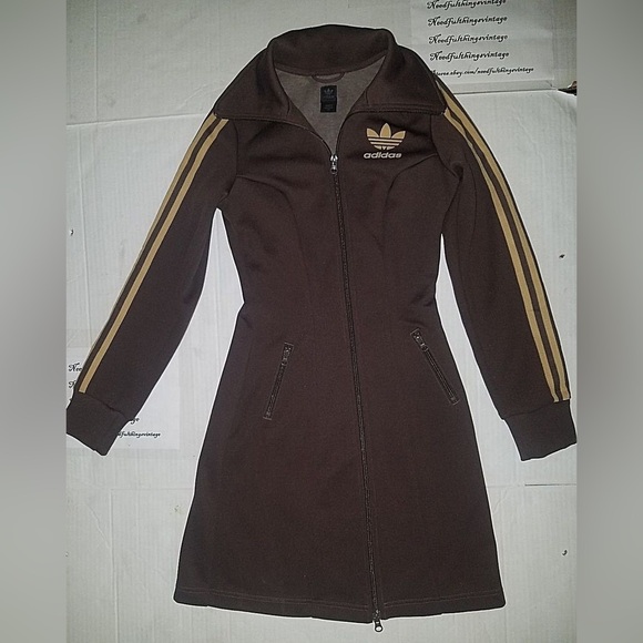 Very Rare Adidas Vintage Dress/jacket SzM - Picture 4 of 16